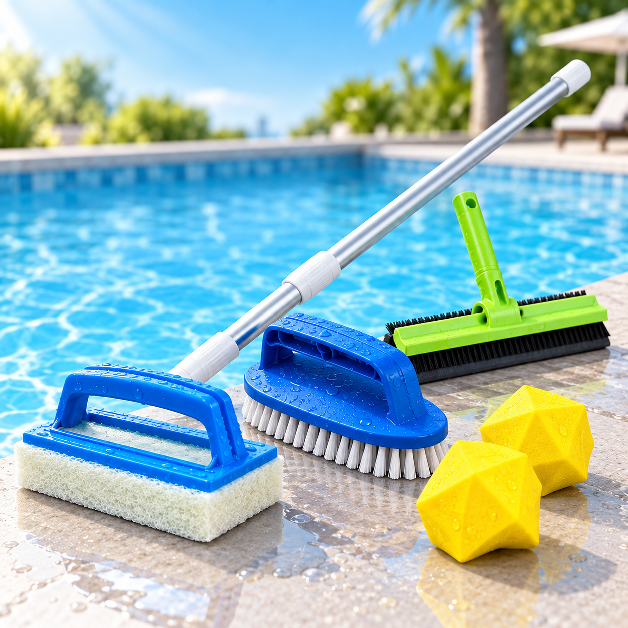 Manual Pool Cleaning