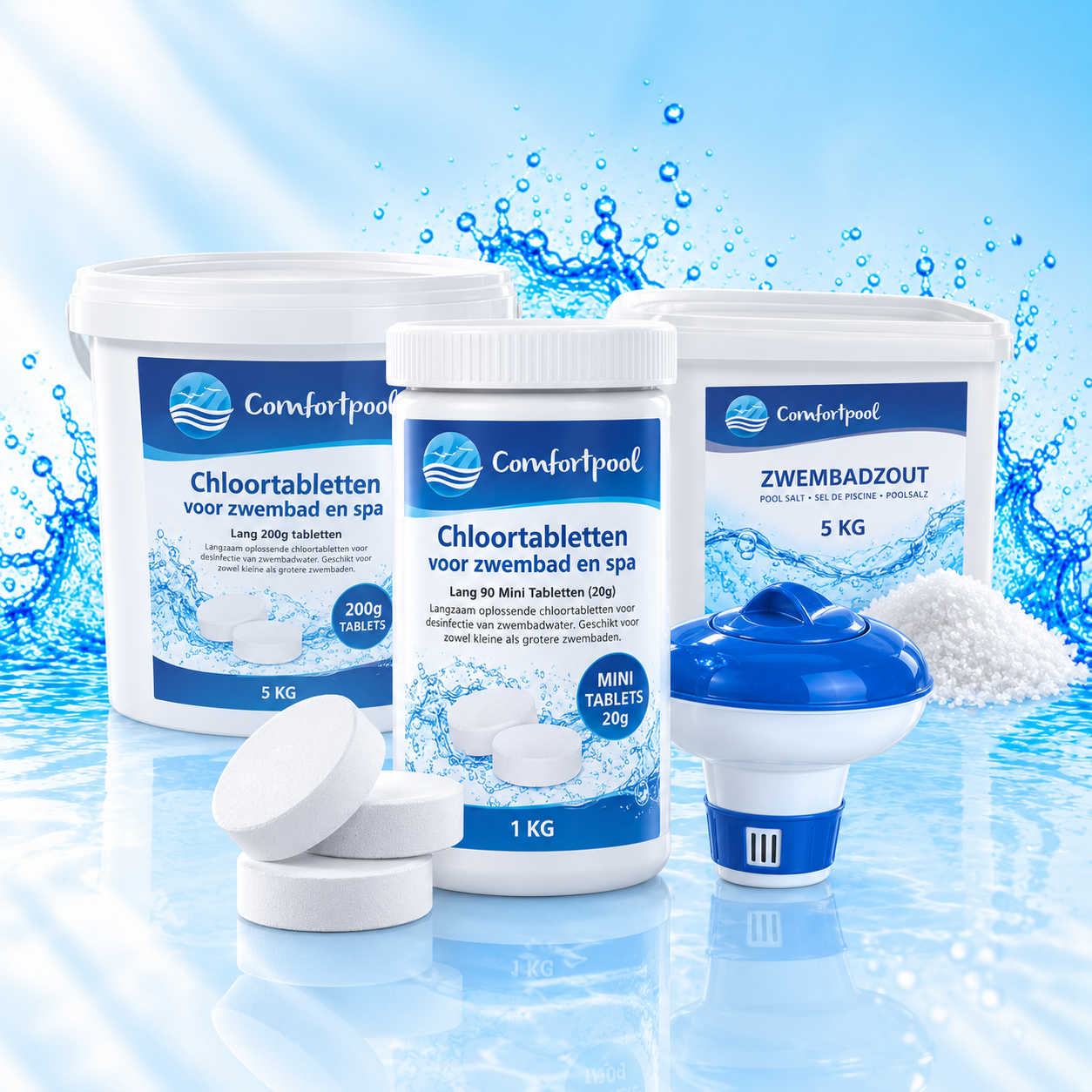 Pool water treatment