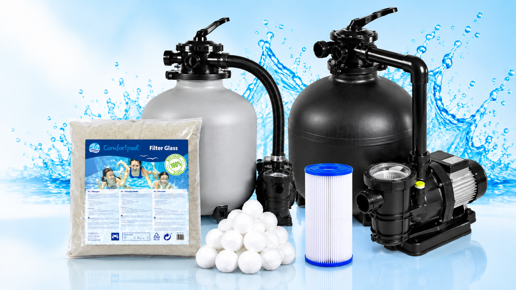 Comfortpool pool filtration